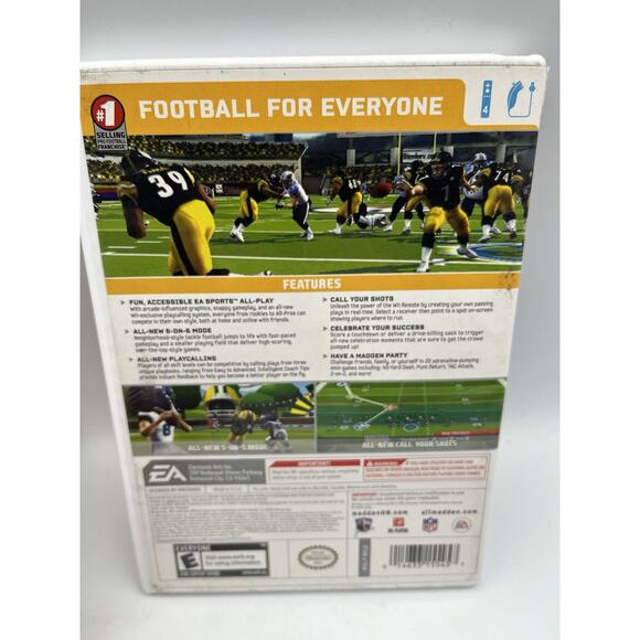 Nintendo Wii - Madden 09 All Play Video game Tested - Picture 2 of 4